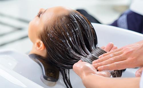 Hair coloring process