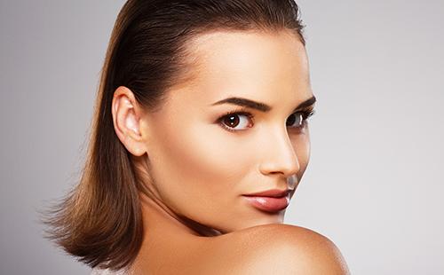 Beautiful brown-eyed girl