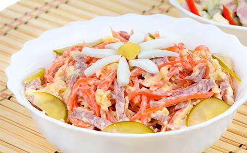 Roast Salad with Carrots