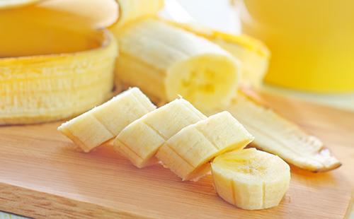 Sliced ​​banana