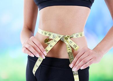 Slender figure and centimeter