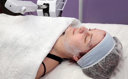 Ozone therapy in the cabin