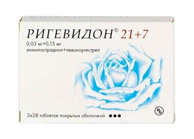 Drawing of a blue rose on a box