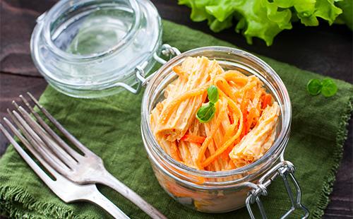 Korean asparagus in a jar
