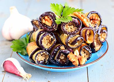 Eggplant rolls