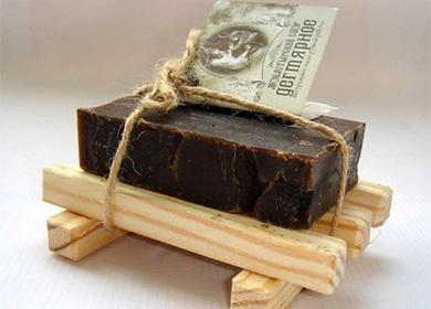 Tar soap