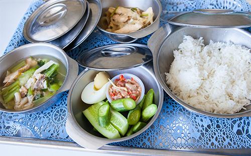 Food in the hospital