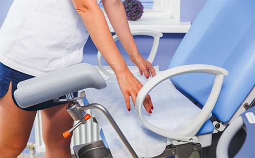 Gynecological chair