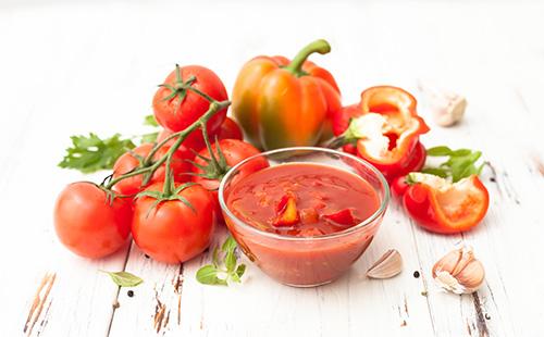 Ketchup with vegetables