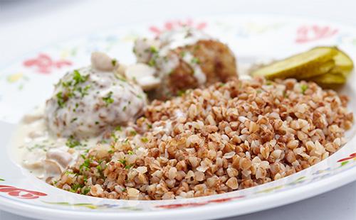 Buckwheat with Gravy