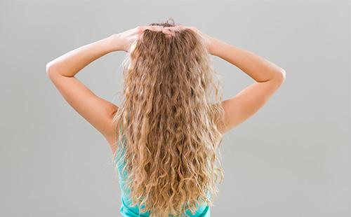 Beautiful curly hair