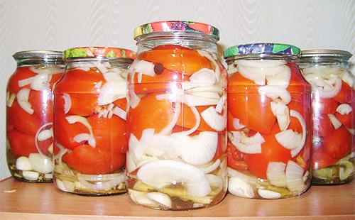 Jars of Tomatoes