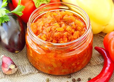 Mother-in-law's tongue from zucchini for the winter: spicy treats for son-in-law and guests