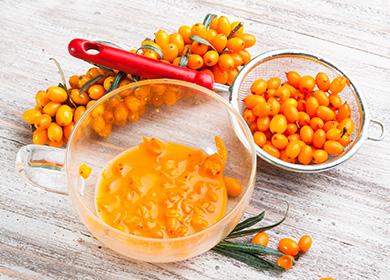 Sea buckthorn puree