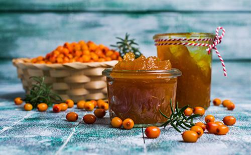 Sea buckthorn jam