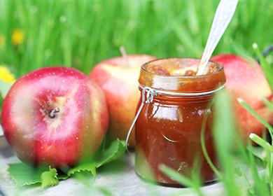 Jam from apples