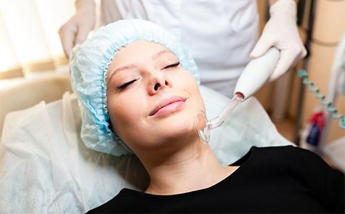 Darsonval for facial skin