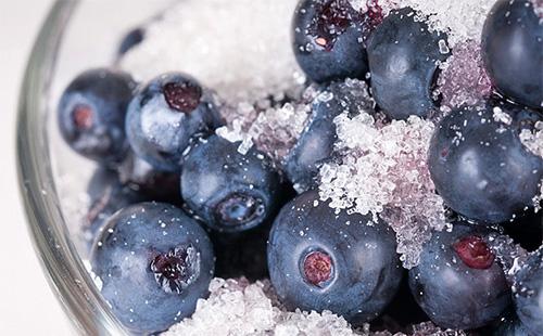 Sugar blueberries