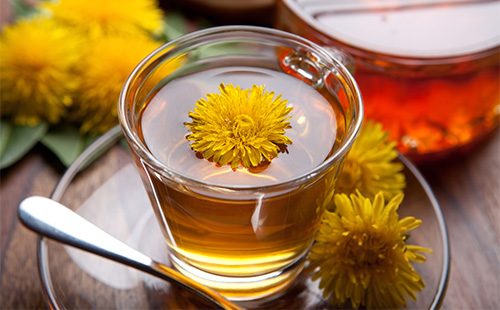 Dandelion Flower Tea