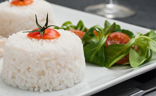 Rice with vegetables