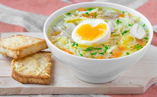 Egg Chicken Soup