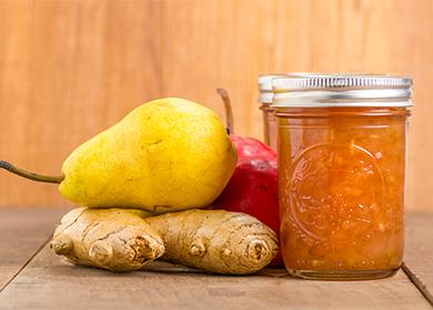 Pear and Ginger Jam