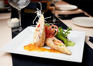 Chicken fillet rolls