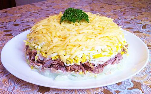 Smoked Chicken Puff Salad