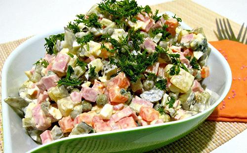 Classic winter salad