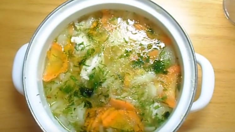 At the very end, salt the dish.