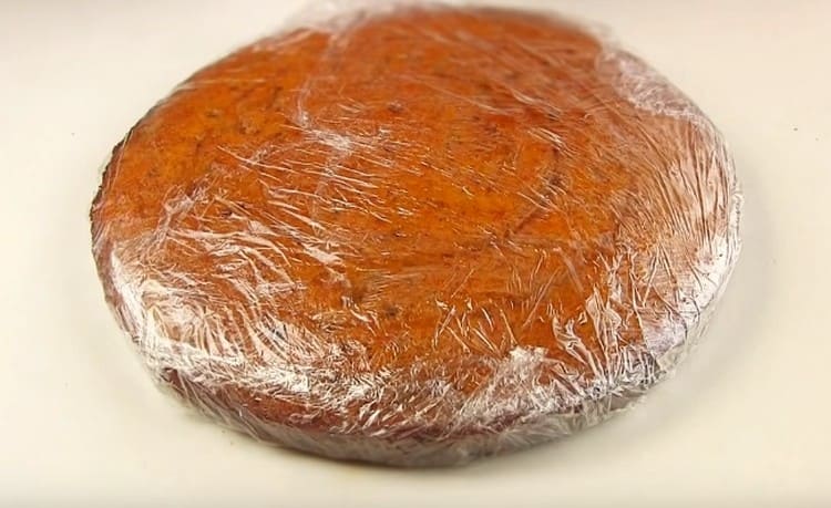 Wrap each cake individually in a cling film.