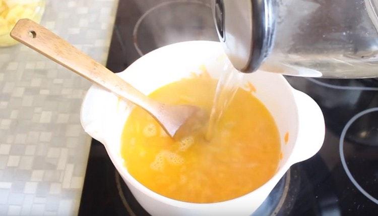 Fill it all with water.