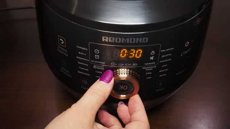 Set the temperature for soup