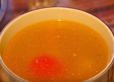 Fragrant sterlet ear: a step by step recipe with a photo.