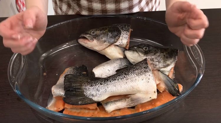 A delicious trout ear can be prepared using only the head and tail.