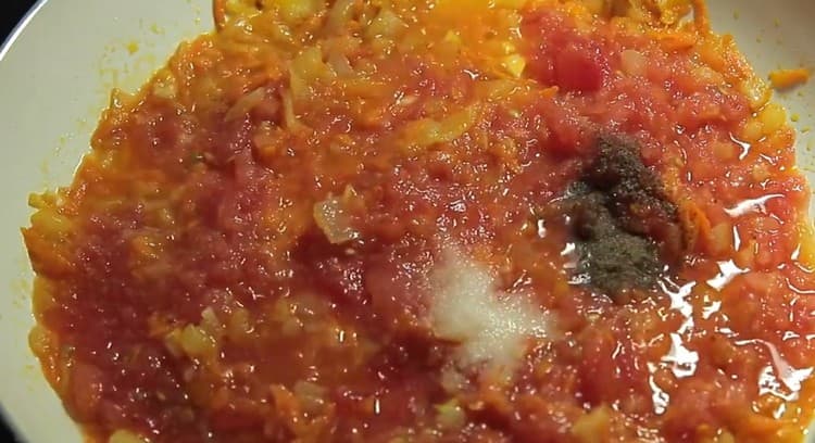 Add salt and pepper to the roasting.