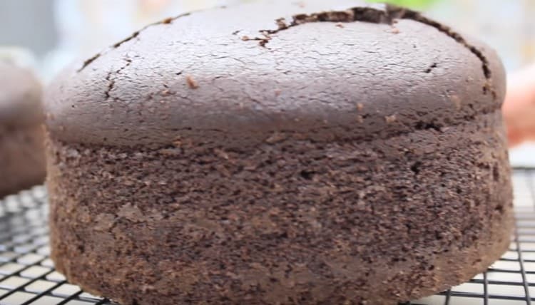 Finished cakes should be completely cooled.