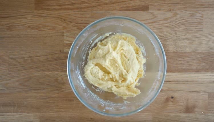 The dough should be sent to the refrigerator.