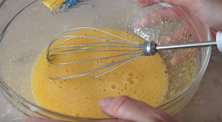 Now the mass should rest for about 10 minutes.