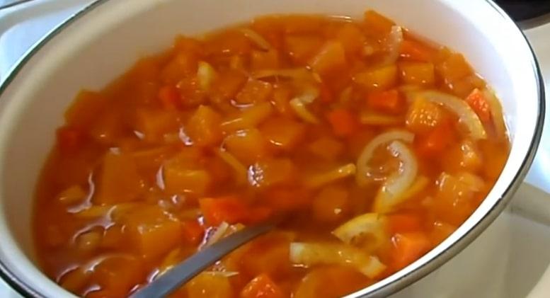 Then turn off the burner and let the workpiece brew.