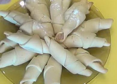 Homemade cookies Minute with jam or jam