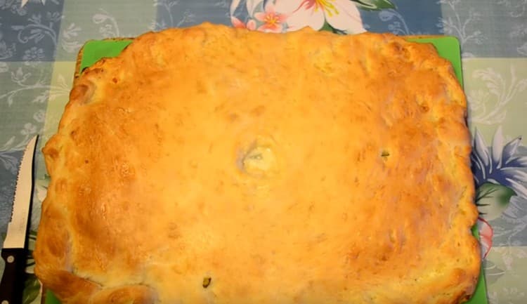 It looks like a closed pizza after baking.