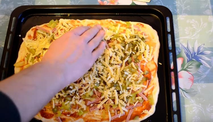 The last layer is making cheese.