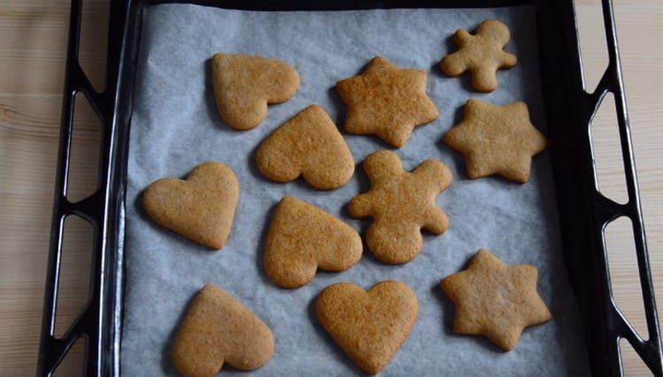 Such cookies are baked very quickly.