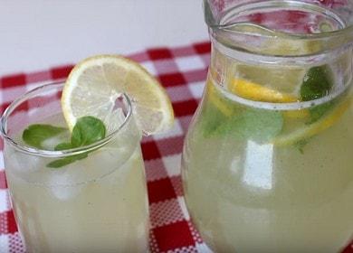 Cooking a refreshing ginger lemonade: recipe with photo.