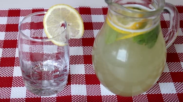 As you can see, ginger lemonade according to this recipe can be prepared in a matter of minutes.