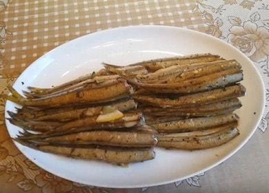 How to learn how to cook delicious smelt in the oven according to a step by step recipe