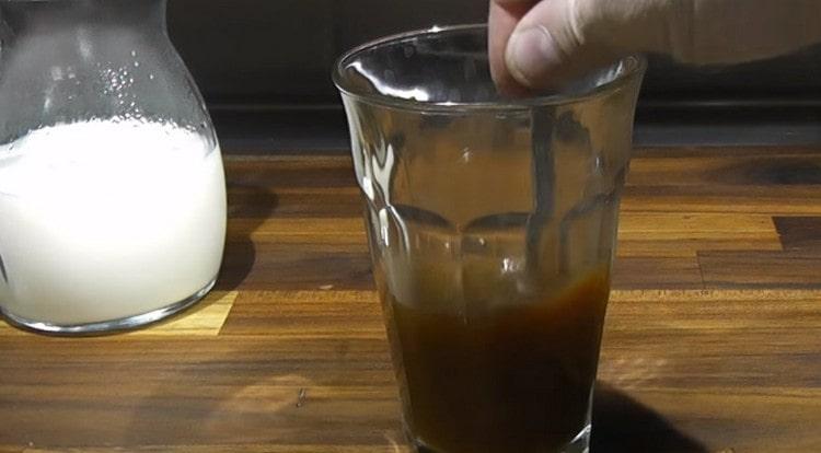 Stir the drink until sugar is completely dissolved.