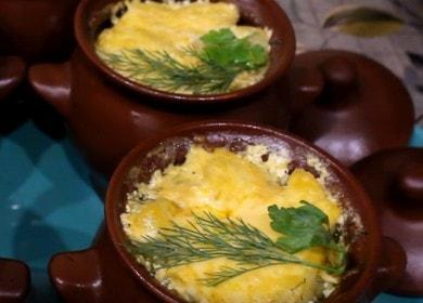 Tender rabbit in a pot of potatoes: cook according to the recipe with a photo.