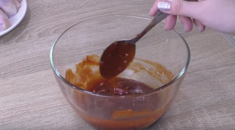 Stir the resulting sauce thoroughly.